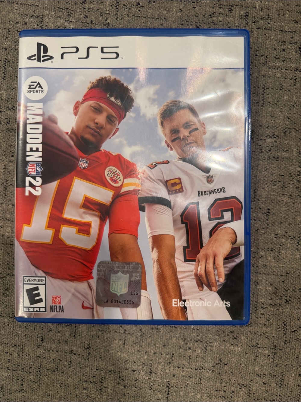 Madden NFL 22 (PS5) Video Game - EA Sports - Blue Case